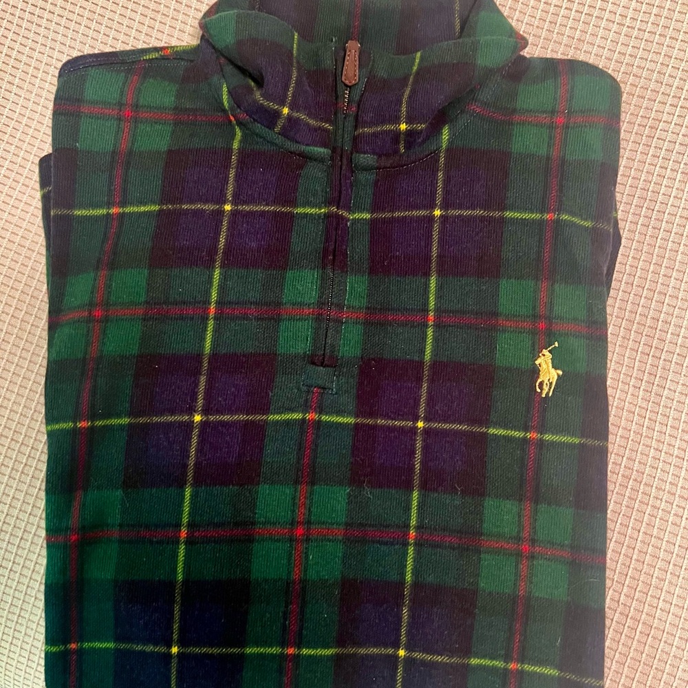 Polo Ralph Lauren Tartan Estate-Rib Pullover